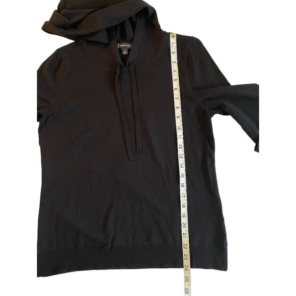 INC International Concepts Hoodie Sweater Rhinestones‎ Bell Sleeves Size Medium - Picture 2 of 6